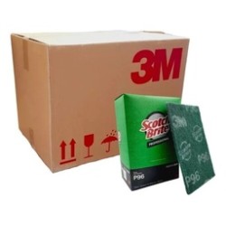 3M Fibra de Uso General  Scotch-Brite P96 , Verde, 152 mm x 229 mm MN900005302