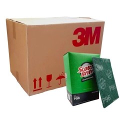 3M Fibra de Uso General  Scotch-Brite P96 , Verde, 152 mm x 229 mm MN900005302