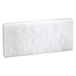 3M Fibra de Limpieza  Doodlebug 8440, Blanca para trabajo ligero de 11 cm x 25 cm   70071313418 (8440)