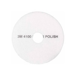 3M Disco para Pisos  Scotch-Brite 4100 Blanco De 14" 61500045085