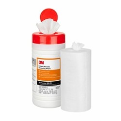 3M Toalla Removedora de  Bacterias al instante  Toalla De 25,4 Cm X 19,5 Cm Bote Con 85 Toallitas 75040075816