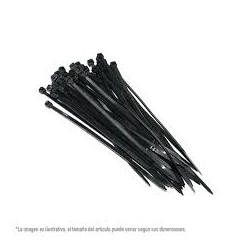 Anker Cinturón/Cincho Nylon Negro 4.8X370 mm Colring C/100 Pz FCSCB9017