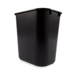 Rubbermaid Cesto De Basura Chico Negro 2955
