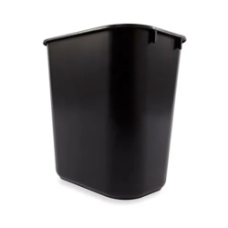 Rubbermaid Cesto De Basura Chico Negro 2955