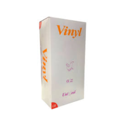 Uniseal Guante Multiusos Vinyl Transparente PF GM Chico 017-6