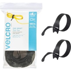 Velcro Correas Autoadherible Para Ordenar Cables 20.3x1.2 Cm 25 Pz