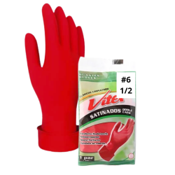 Vitex Clásico Satinado Rojo # 6.5